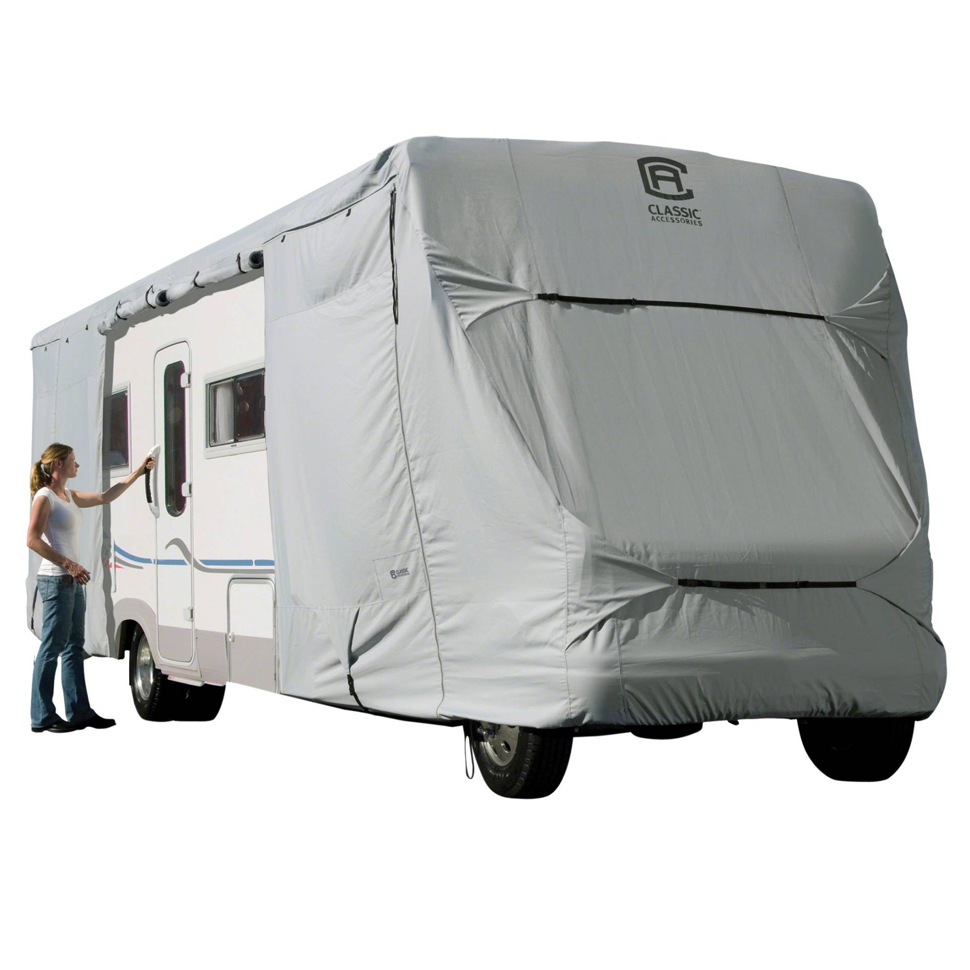 Classic Accessories Overdrive permapro Deluxe Klasse C RV – leichtes Ripstop-Stoff RV Cover von CLASSIC ACCESSORIES