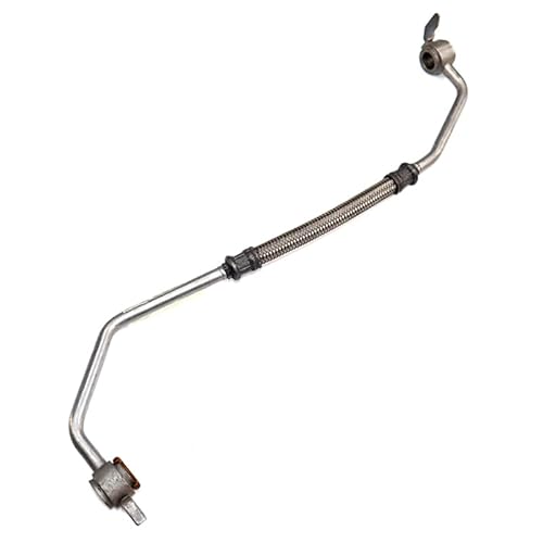 Automobil-Turbolader-Schmierrohr, Hochdruck-Metallschlauchteile 1,2 T, 9807048480, kompatibel mit Peugeot 208, 308, 408, 2008, Citroen C3, C4, C4L von CLEIPENG