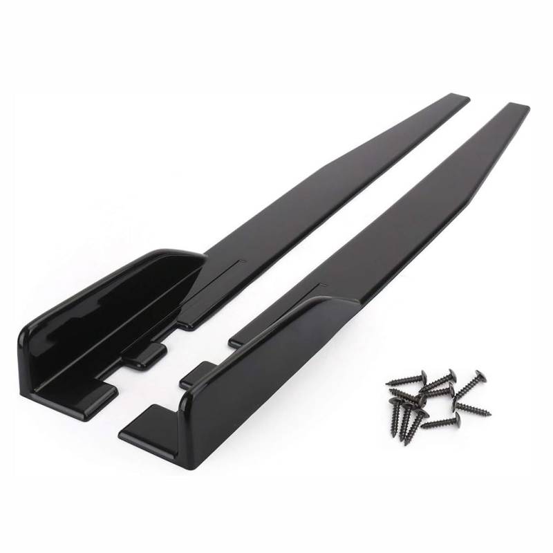 Auto Seitenschweller für BMW X5 7seast F15 2013-2018,Rocker Splitter Winglet Wings Diffusor Auto Spoiler Separator Car Modification Modellieren zubehör,Style C1-120cm von CLEVEQ