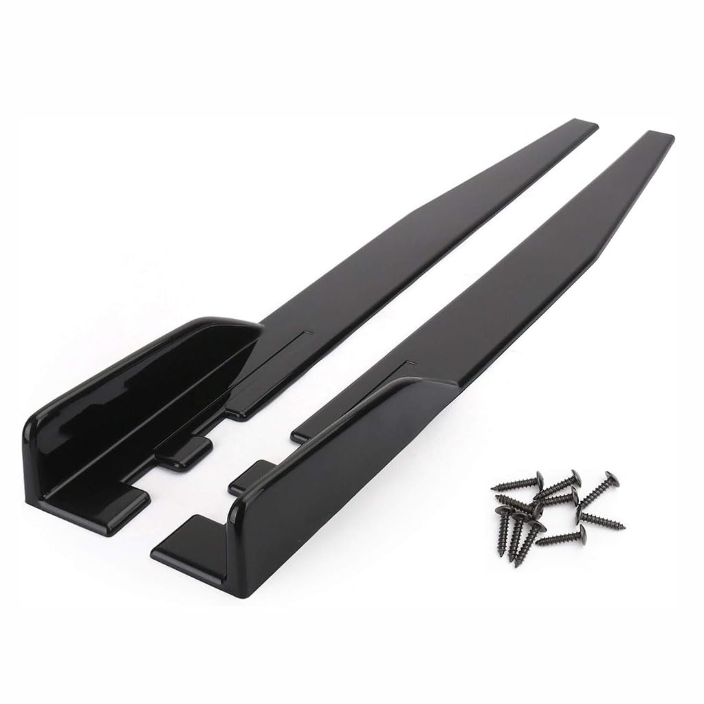 Auto Seitenschweller für Freeman 2005-2023,Rocker Splitter Winglet Wings Diffusor Auto Spoiler Separator Car Modification Modellieren zubehör,Style C1-120cm von CLEVEQ