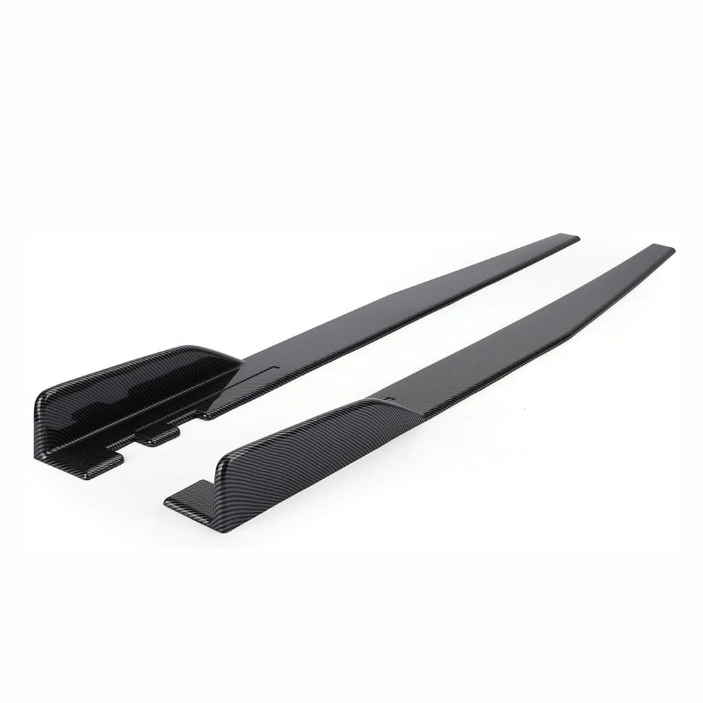 Auto Seitenschweller für Mini Coupe F20 2009-2015,Rocker Splitter Winglet Wings Diffusor Auto Spoiler Separator Car Modification Modellieren zubehör,Style C2-120cm von CLEVEQ