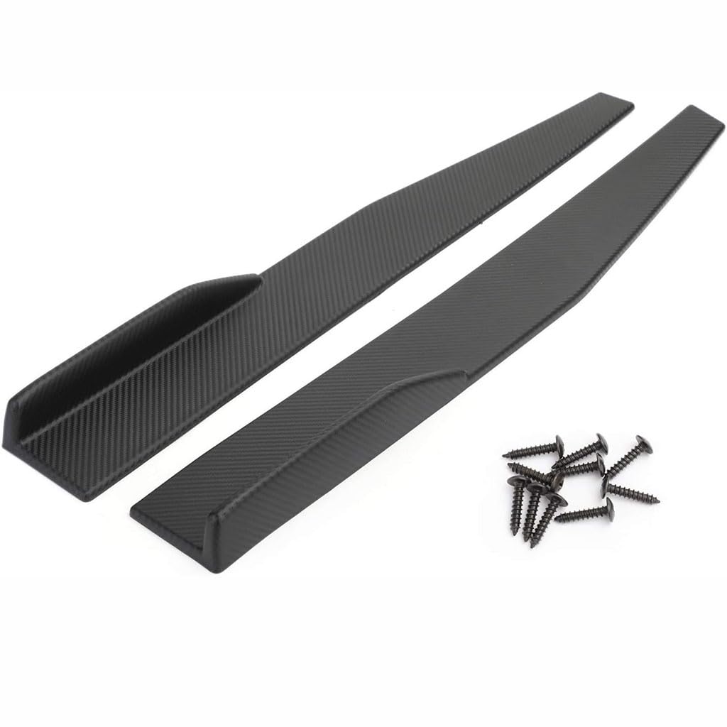 Auto Seitenschweller für Nissan X-Trial(7seats) 2017-2023,Rocker Splitter Winglet Wings Diffusor Auto Spoiler Separator Car Modification Modellieren zubehör,Style B2-86cm von CLEVEQ