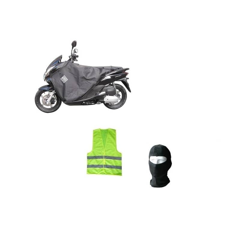 KOMPATIBEL MIT Honda PCX 125 pro Jahr 2010 10 BEINABDECKUNG R082-X TERMOSCUDO Tucano Urbano wasserdichte THERMISCHE Decke INNEN AUS ECO-Fell, SPEZIFISCH FÜR Roller von CLICK & GO