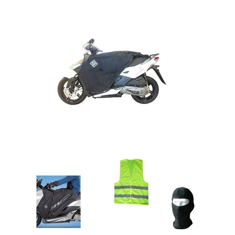 KOMPATIBEL MIT KYMCO Agility 200 PRO Jahr 2023 BEINABDECKUNG R179-X TERMOSCUDO Tucano Urbano wasserdichte THERMISCHE Decke INNEN AUS ECO-Fell, SPEZIFISCH von CLICK & GO