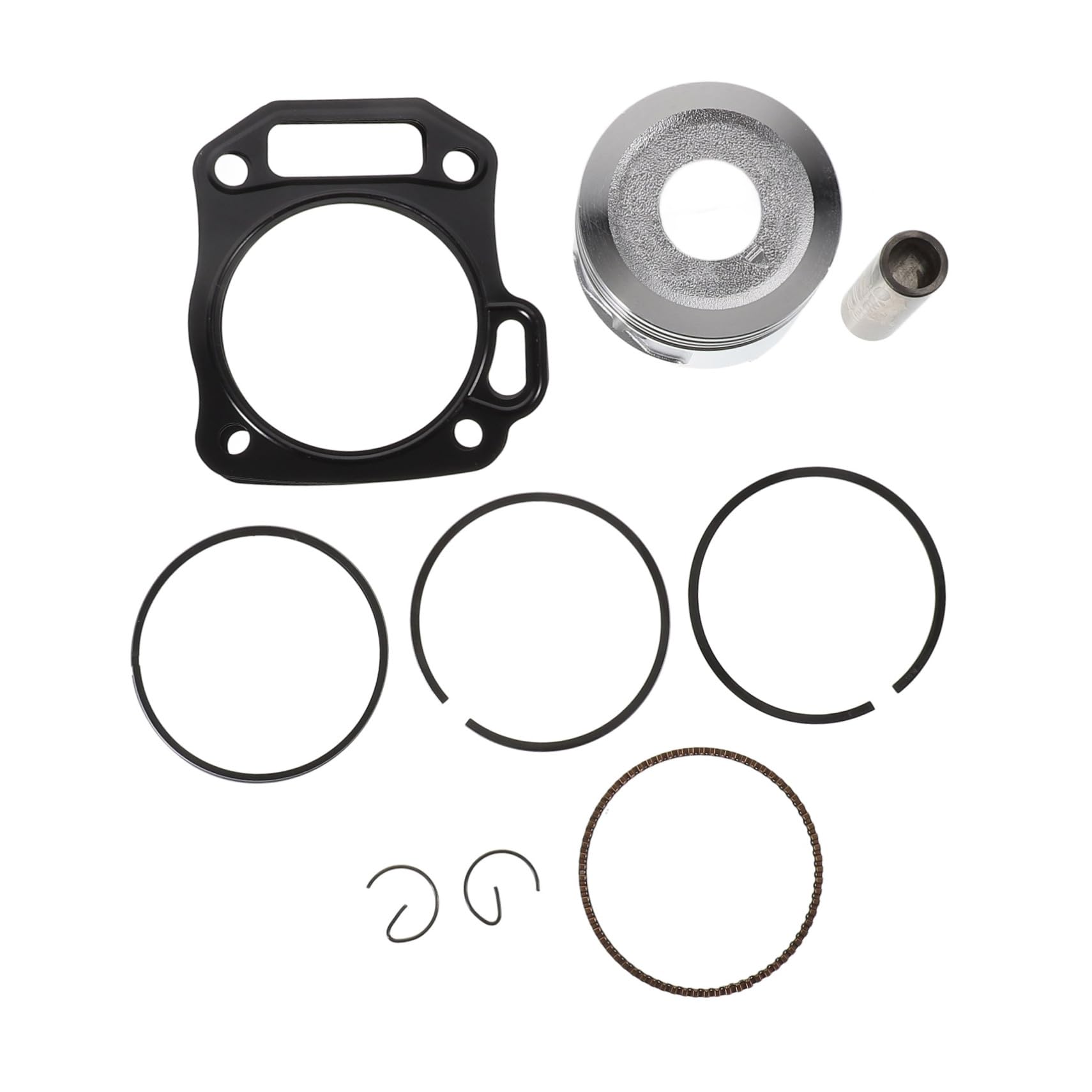 CLISPEED 1 Satz Zylinderkopfdichtungssatz Zylinderdichtung Ersatzkolben Zylinderkomponenten Kolben Zylinderkopfbaugruppe Zylinderdichtung Für Zylinderkopf Kolbendichtung Aluminiumlegierung von CLISPEED