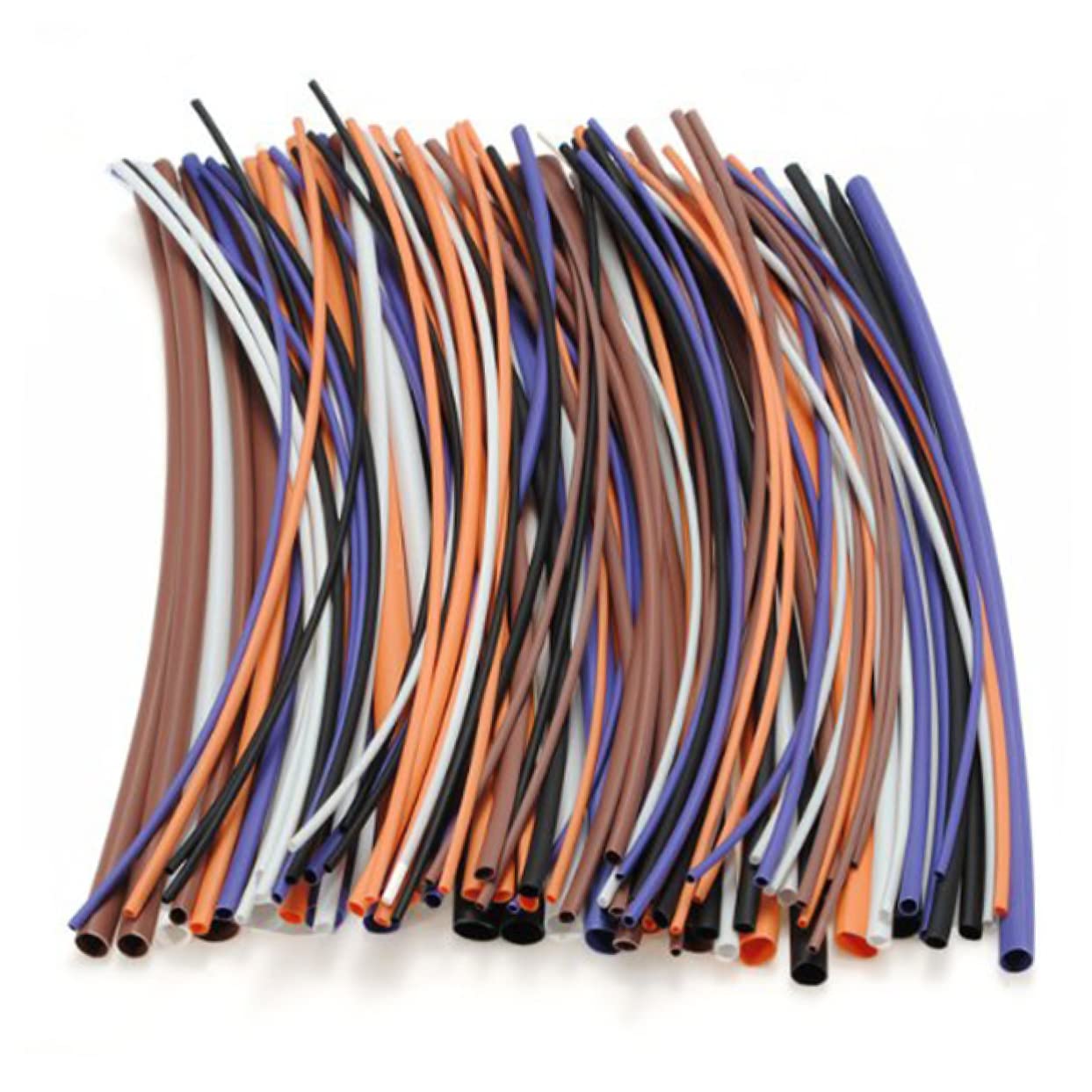 CLISPEED 100 Stück 5 6 2:1 Schrumpfschlauch shrink tube heat shrink tubing kabelisolierungen kabelendhülsen Heat shrinkable tubing Cable insulation Cable sleeving kabelhülsen von CLISPEED