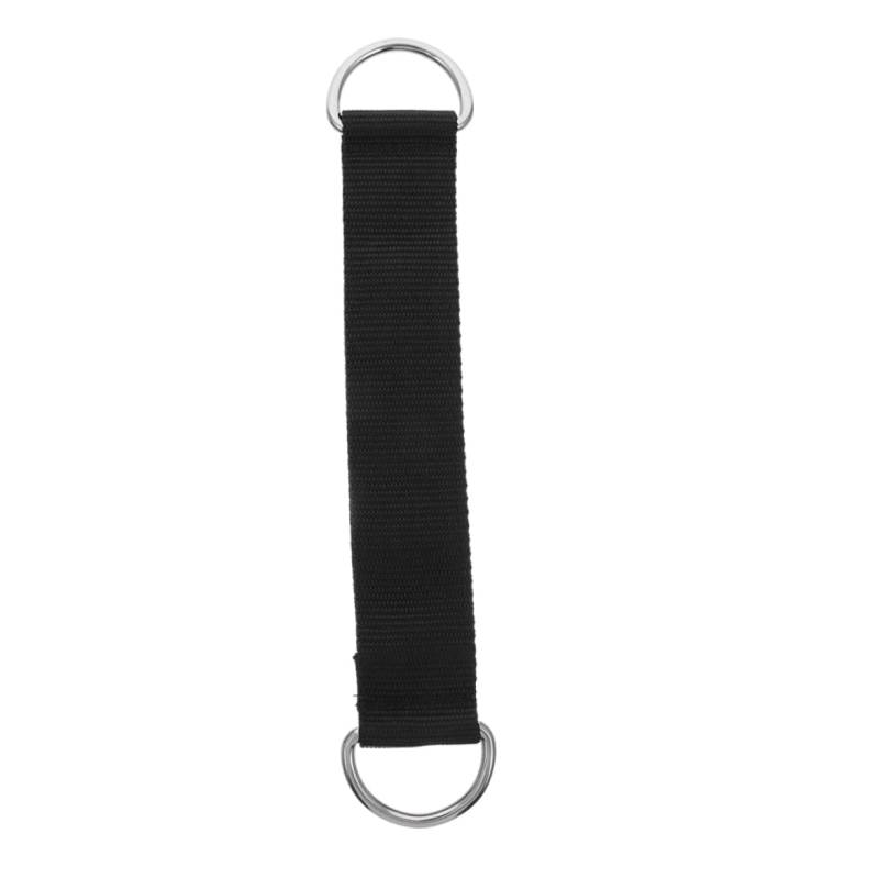 CLISPEED 1Stk Riemenscheiben pullup bar pull-up bars turnschlappen trainingsgeräte schlinge Workout-Flaschenzugsystem Fitnessgeräte Riemenscheibe hängendes Seil Sportzubehör Polyester Black von CLISPEED