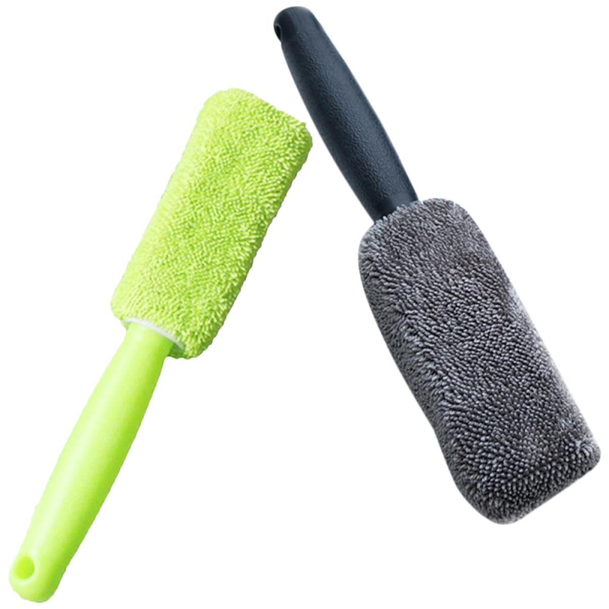 CLISPEED 2St Autobürste reinigungsbürste kfz Reinigung car Cleaning car wash Brush autowasch Pinsel Bausatz Unterlage Anhänger Bürste für Auto Reifenbürste für die Autoaufbereitung Plastik von CLISPEED