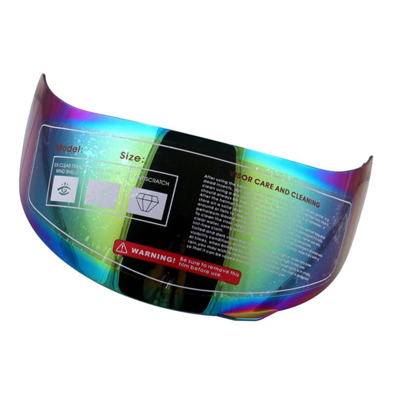 CLISPEED 2St Visier Biker-Brille Helm Flip-Schild Bikerhelm Fahrradhelm Reithelm motorradhelm zubehör motorradhelm Accessoires Helmvisionär schutzmaske motorradbrille schnapsgläser Colorful von CLISPEED