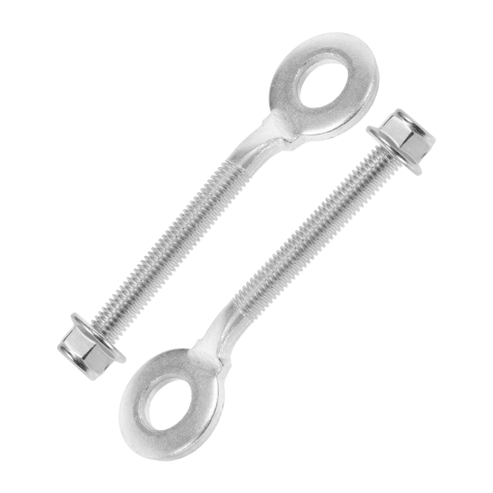 CLISPEED 2st Kettenspanner Kettenspannungseinsteller Verstellbare Hebel -kettenspannschraube -handwerkzeug Einsteller Spanner Atv-kettenversteller Metall Silver von CLISPEED