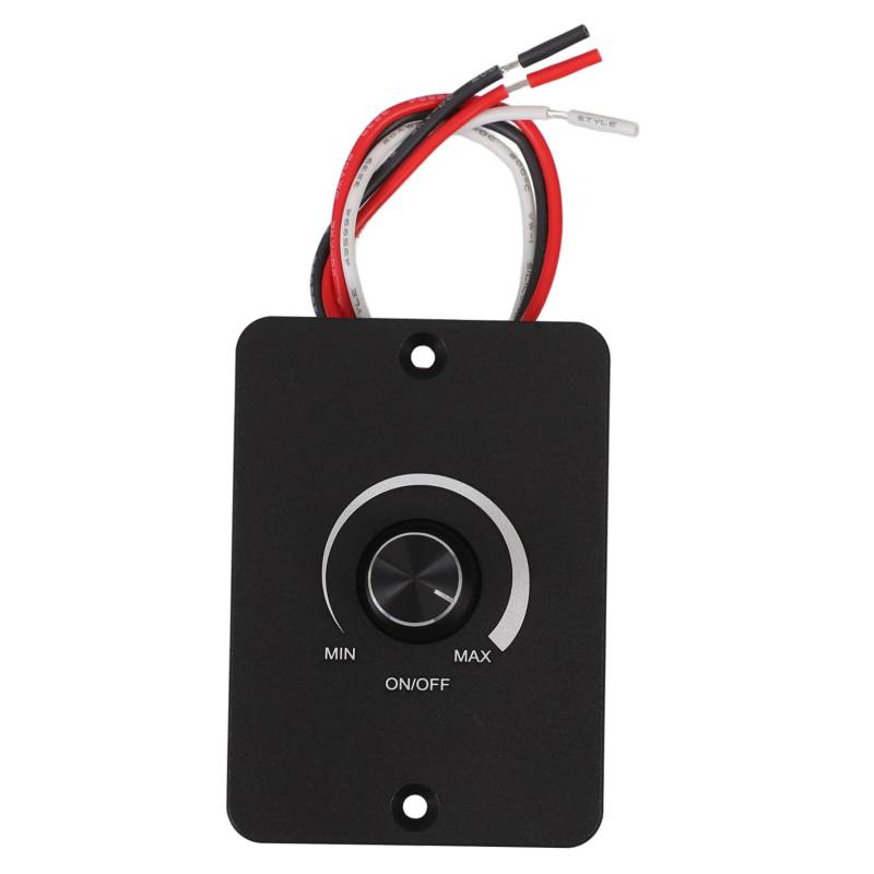 CLISPEED Dimmer dimmschalter Auto caseta Leistung schnell Bilge Spannungswandler zigarettenanzünder Universal- Sensor Lichter Straße RV-Schalter Wohnmobil Lichtschalter Stk Black von CLISPEED