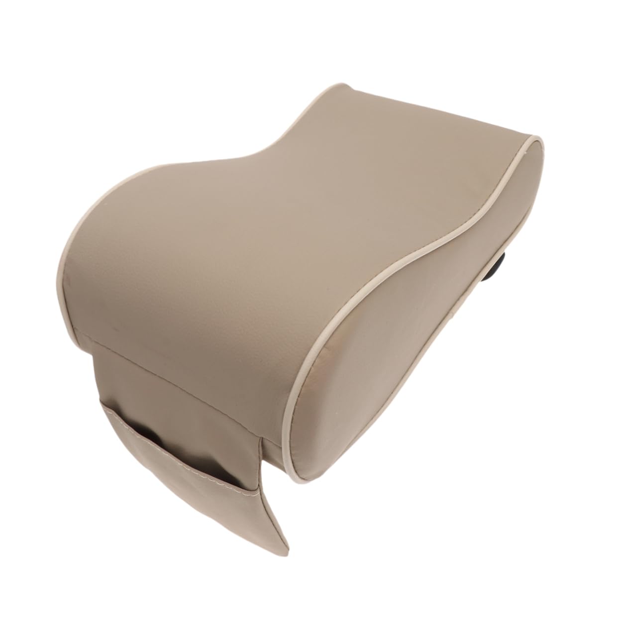 CLISPEED Universal Auto Mittelkonsole Armlehnen Polster Kissen Mat Cremefarben Ergonomisches Armrest Pad Für Optimalen Komfort Beim Fahren Geeignet Für Verschiedene von CLISPEED