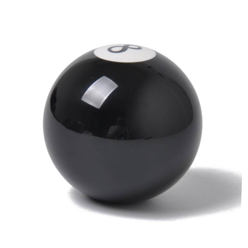 CLISPEED Universal Schaltknauf Nummer 8 Ball Manuelles Schaltknauf Für Autos Perfekt Für Manuellen Gangwechsel Stick Knobs Für Verbesserten Fahrkomfort von CLISPEED