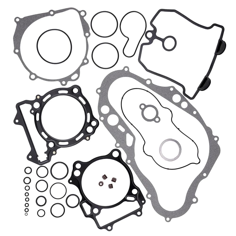 Motorrad-Zylinderkopfdichtung, kompatibel mit DRZ400 2000 bis 2004 DRZ400E 2000 bis 2007 DRZ400S DRZ400SM-Modellen von CLIVPBXW