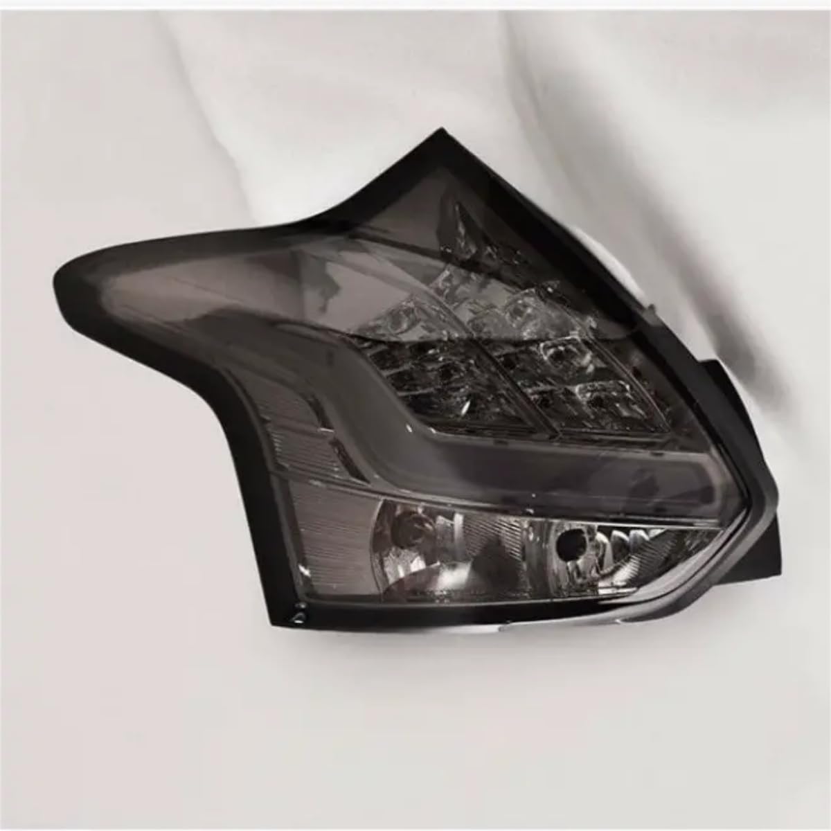 Autorücklichter für Ford Focus Hatchback 2012-2014, Die Schale ist robust und langlebig,Smoked black A Pair von CLLYBF66