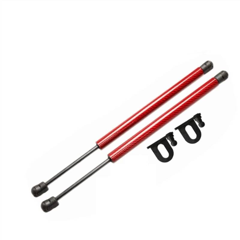 Auto Motorhaube Gasdruckdämpfer Für Seat Für Ibiza Mk3 (6L) 2002-2008 Fronthaube Motorhaube Modify Gasdruckfedern Stoßdämpferlift Unterstützt Auto Prop Rods Absorber (Color : Rot) von CLOXKS