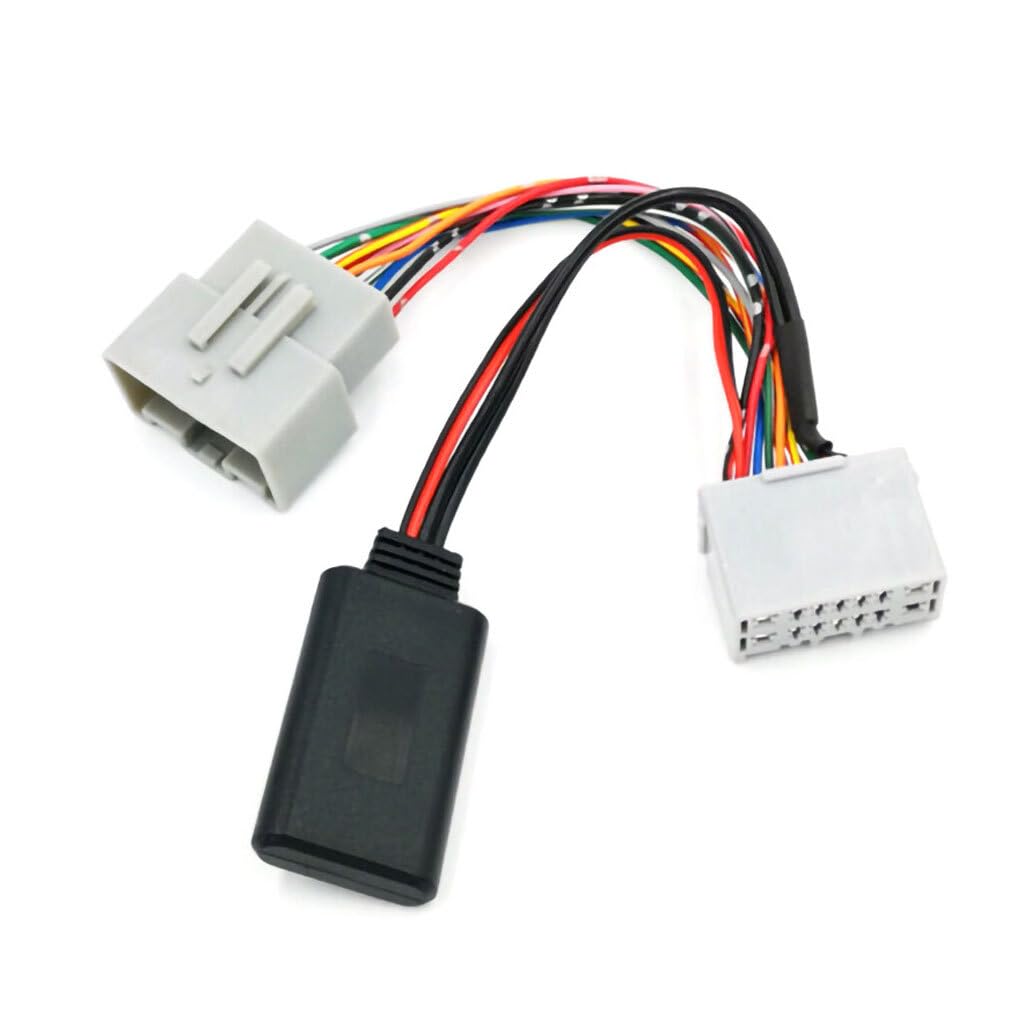 CLSSLVVBN Einfach zu installierender und AUX IN Bluetooth Adapter für V40 V50 V70 XC70 XC90 V40 V50 V70 XC70 XC90 Empfängeradapter ABS von CLSSLVVBN