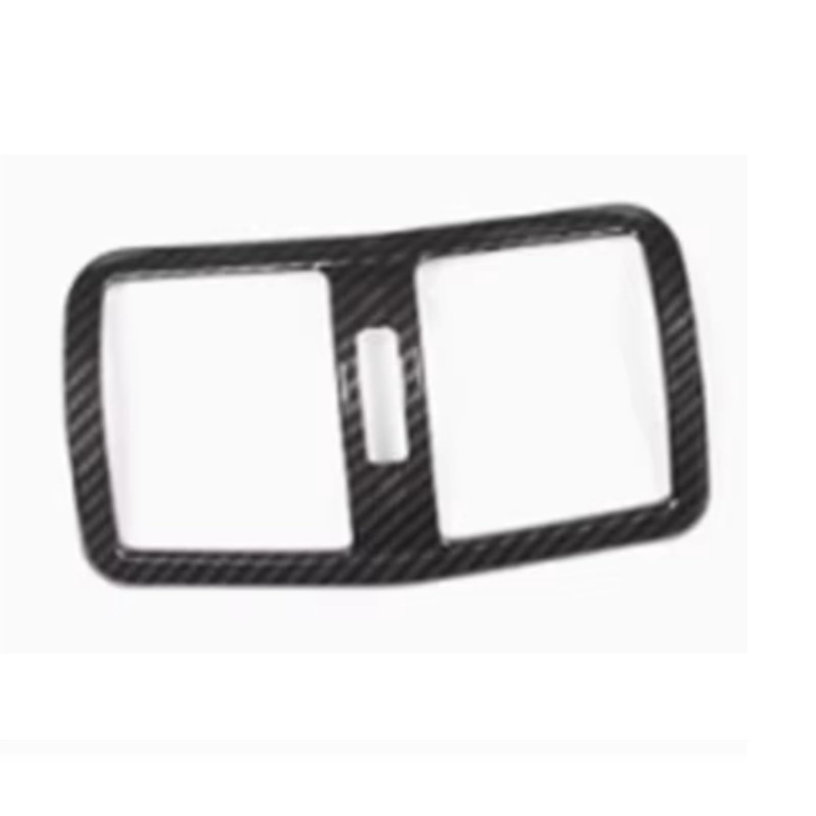 Auto AC Vent Cover Kompatibel Mit Benz Für E Class W212 E200 260 300 2012 2013 2014 2015, Auto-hintere Klimaanlagen-Entlüftung, Dekorative Rahmenverkleidungsaufkleber(Carbon Fiber Style) von CLWYWUL