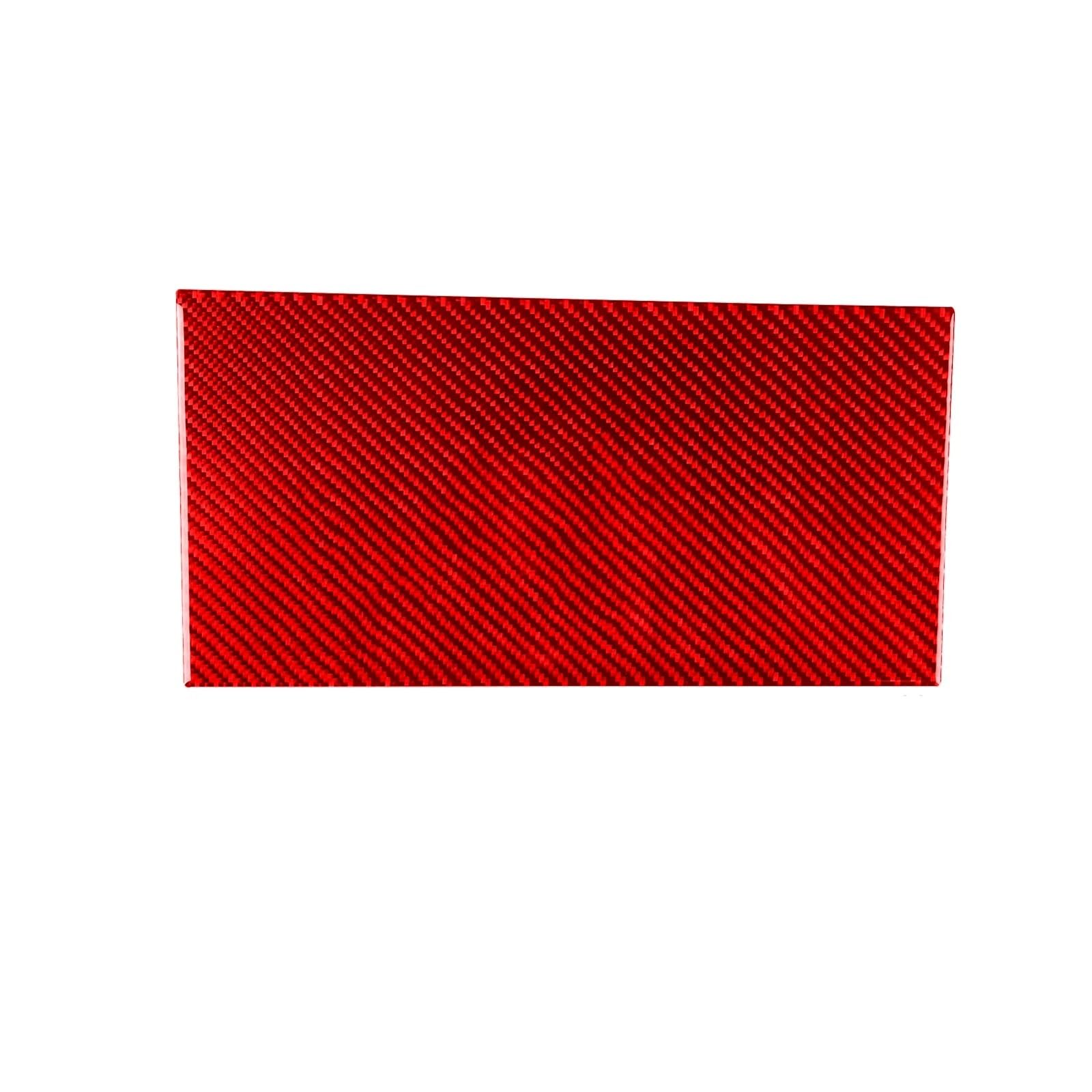 CLWYWUL Auto AC Vent Cover Kompatibel Mit Dodge Für Durango 2004 2005 2006 2007. Auto-Innenraum-Copilot-Armaturenbrett-Luftauslass-Trim-Aufkleber(B Red) von CLWYWUL