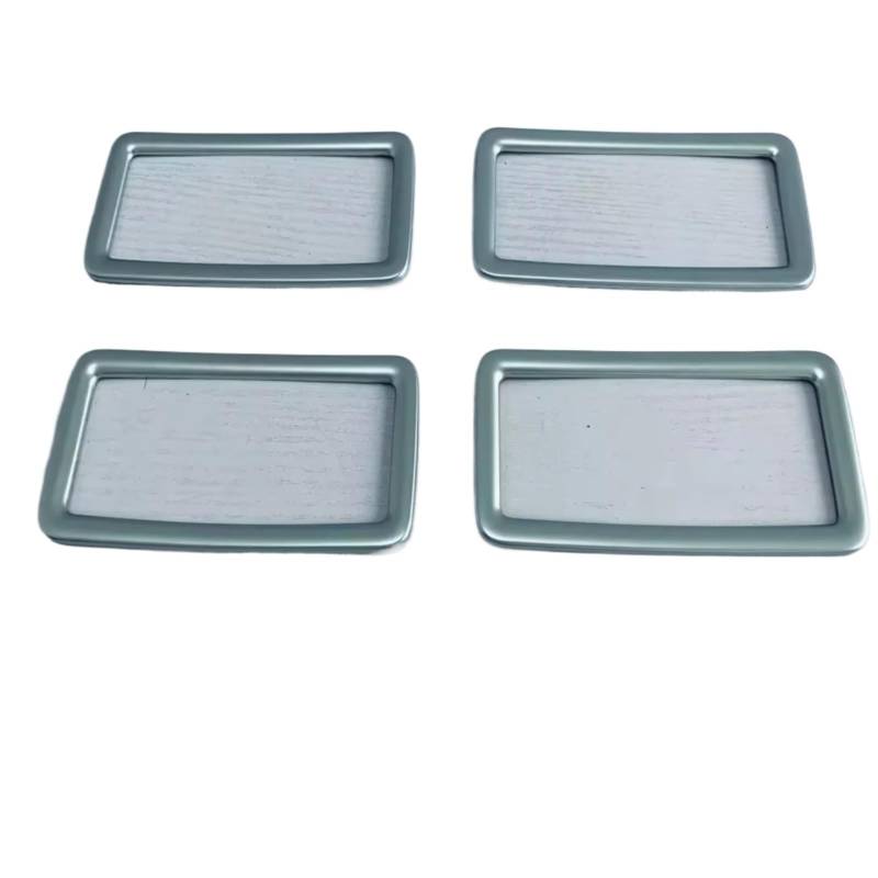 CLWYWUL Auto AC Vent Cover Kompatibel Mit Toyota Für Noah Für Voxy 90 Series 2021 2022, Auto-Innenklimaanlage, Knopfschalter-Abdeckung, Verkleidung, Klimaanlage, Auslassrahmen(Rear Roof AC Matte) von CLWYWUL