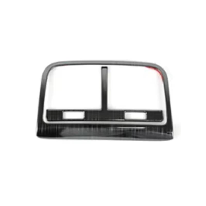 CLWYWUL Auto AC Vent Cover Kompatibel mit A4 B8 2013 2014 2015 2016, Auto-Styling-Zigarettenanzünder-Abdeckung, Verkleidung, hintere Klimaanlage, Auslassrahmen, Dekoration(Black) von CLWYWUL