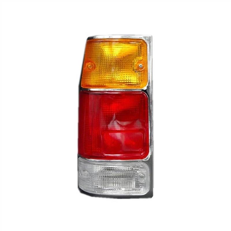 CLWYWUL Auto Rückleuchten Kompatibel Mit Isuzu Für Pickup 1991 1992 1993 1994 1995 1996 Links Rechts Auto Rücklicht Montage Bremslicht Blinker Lampe Mit Glühbirnen Drähte(Silver,Left) von CLWYWUL