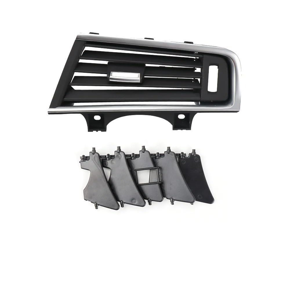 CLWYWUL Klimaanlage Front Air Grille Kompatibel Mit Gt F07 528 535 550i 2008–2016 64229142589 Auto-Klimaanlagen-Lüftungsgitter-Abdeckungs-Set Auto-Luftauslassrahmen(Model B) von CLWYWUL