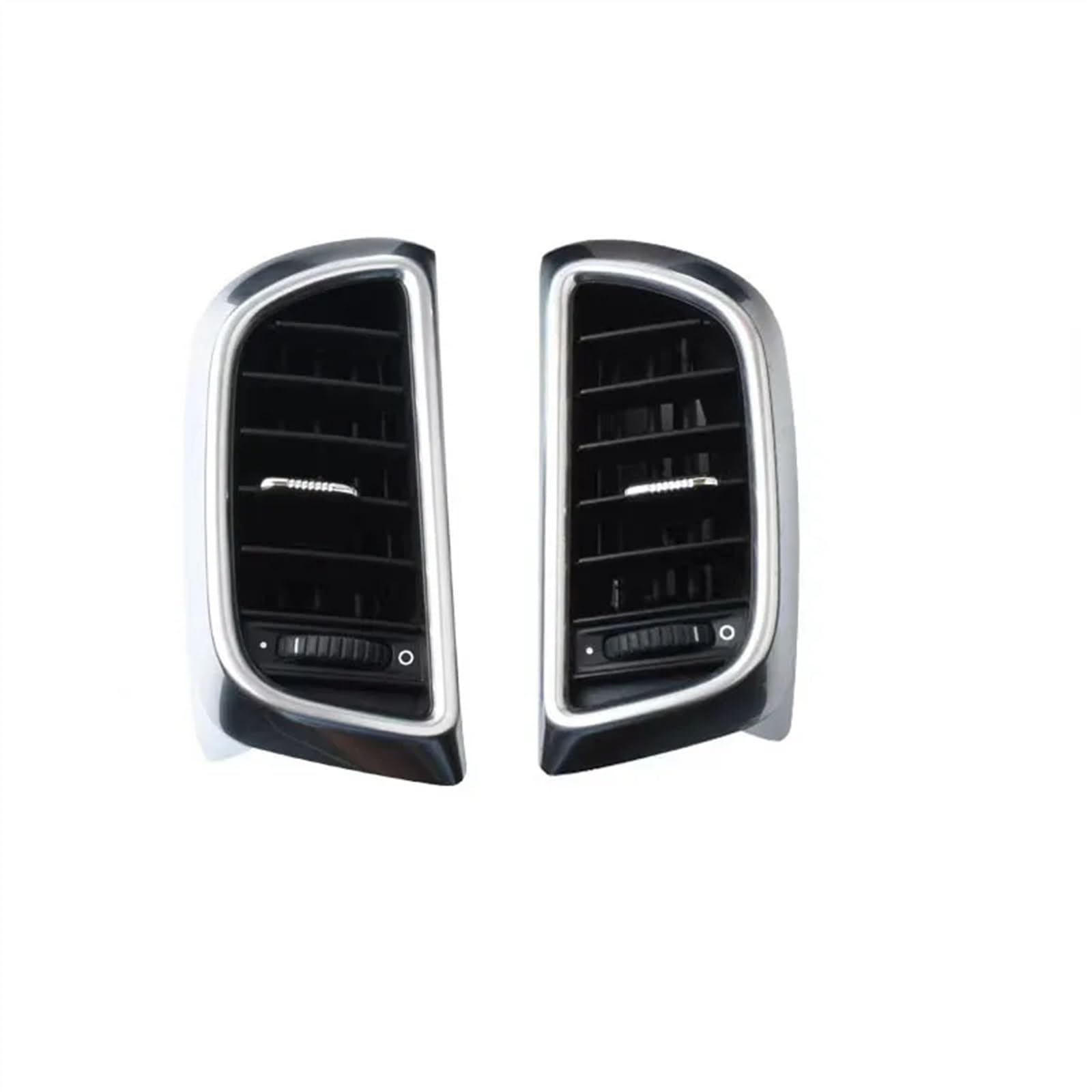 CLWYWUL Klimaanlage Front Air Grille Kompatibel Mit Porsche Für Cayenne 2010 2011 2012 2013 2014 2015 Auto-Klimaanlagen-Entlüftungsgitter-Auslasspanel-Baugruppe Autozubehör(Back Row A Pair) von CLWYWUL