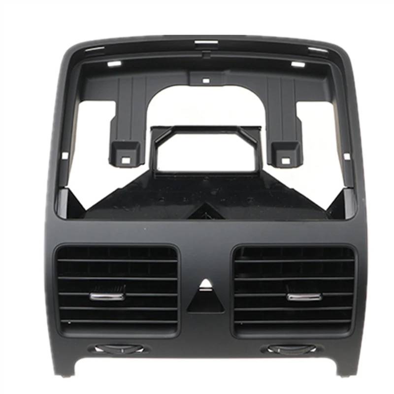 CLWYWUL Klimaanlage Front Air Grille Kompatibel Mit VW Für J&etta Für Golf Mk5 Für Rabbit 2006 2007 2008 2009 2010 2011 1K0819728 Auto-Armaturenbrett-Klimaanlage-Auslassrahmen(Middle) von CLWYWUL