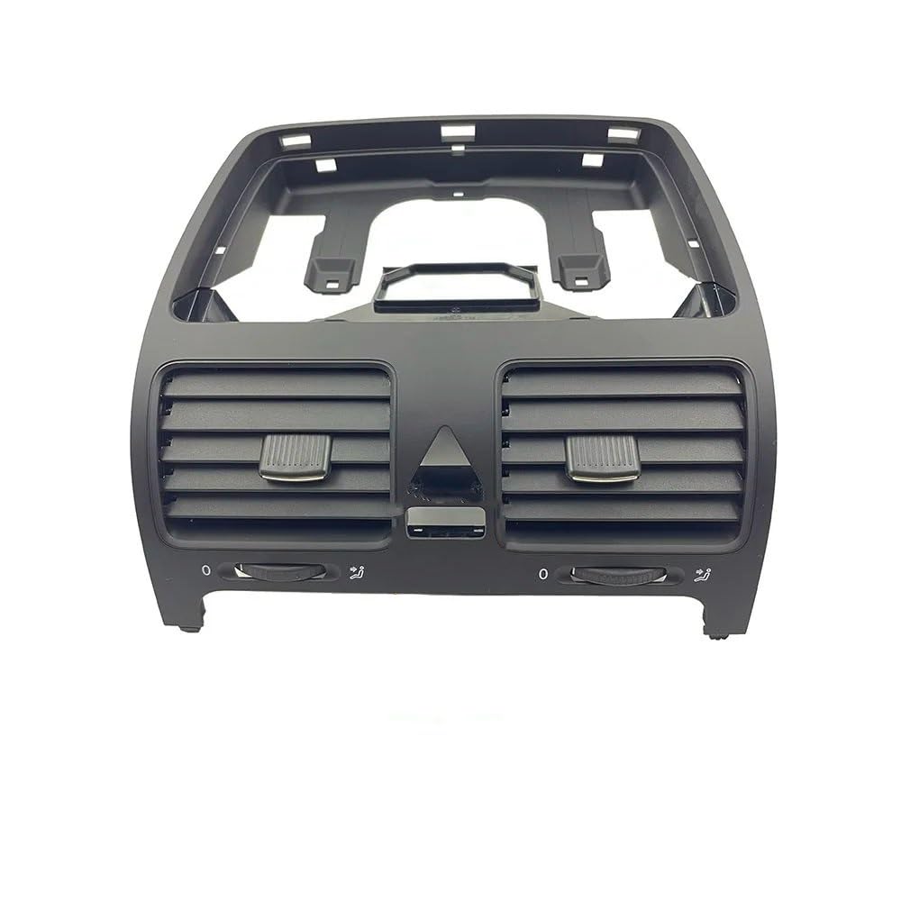 CLWYWUL Klimaanlage Front Air Grille Kompatibel Mit VW Für J&etta Mk5 2006–2011 Für Rabbit 2006–2009 1K0819728E Auto-Armaturenbrett Klimaanlage Luftauslassrahmen Autozubehör(Center B) von CLWYWUL