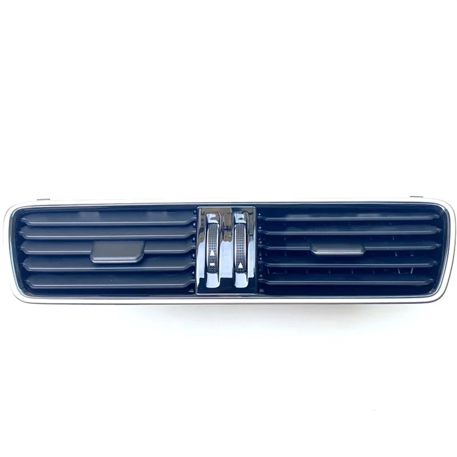 CLWYWUL Klimaanlage Front Air Grille Kompatibel Mit VW Für Passat B6 B7 3AD819728A Auto-Klimaanlage Lüftungsgitter Luftauslass-Panel-Baugruppe Auto-Luftauslass-Rahmen-Zubehör(In The Middle) von CLWYWUL