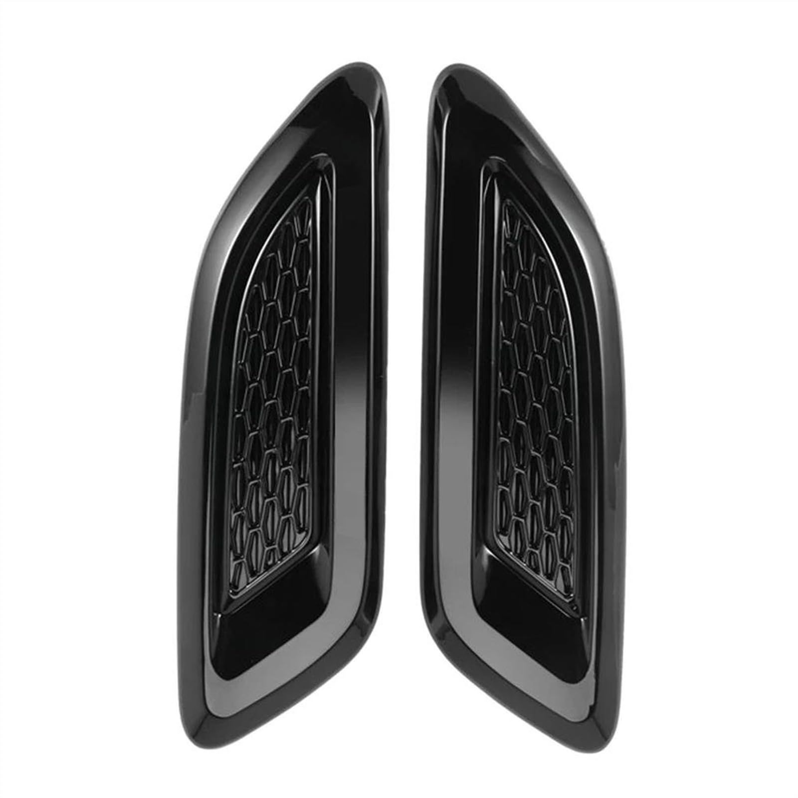 CLWYWUL Lufthutze für Auto 2 Stücke Auto Lufteinlass Einlass Motorhaube Hauben Scoop Vents Aufkleber Universal Dekorative Abdeckung Hood Scoop Air Vent Trim(3) von CLWYWUL