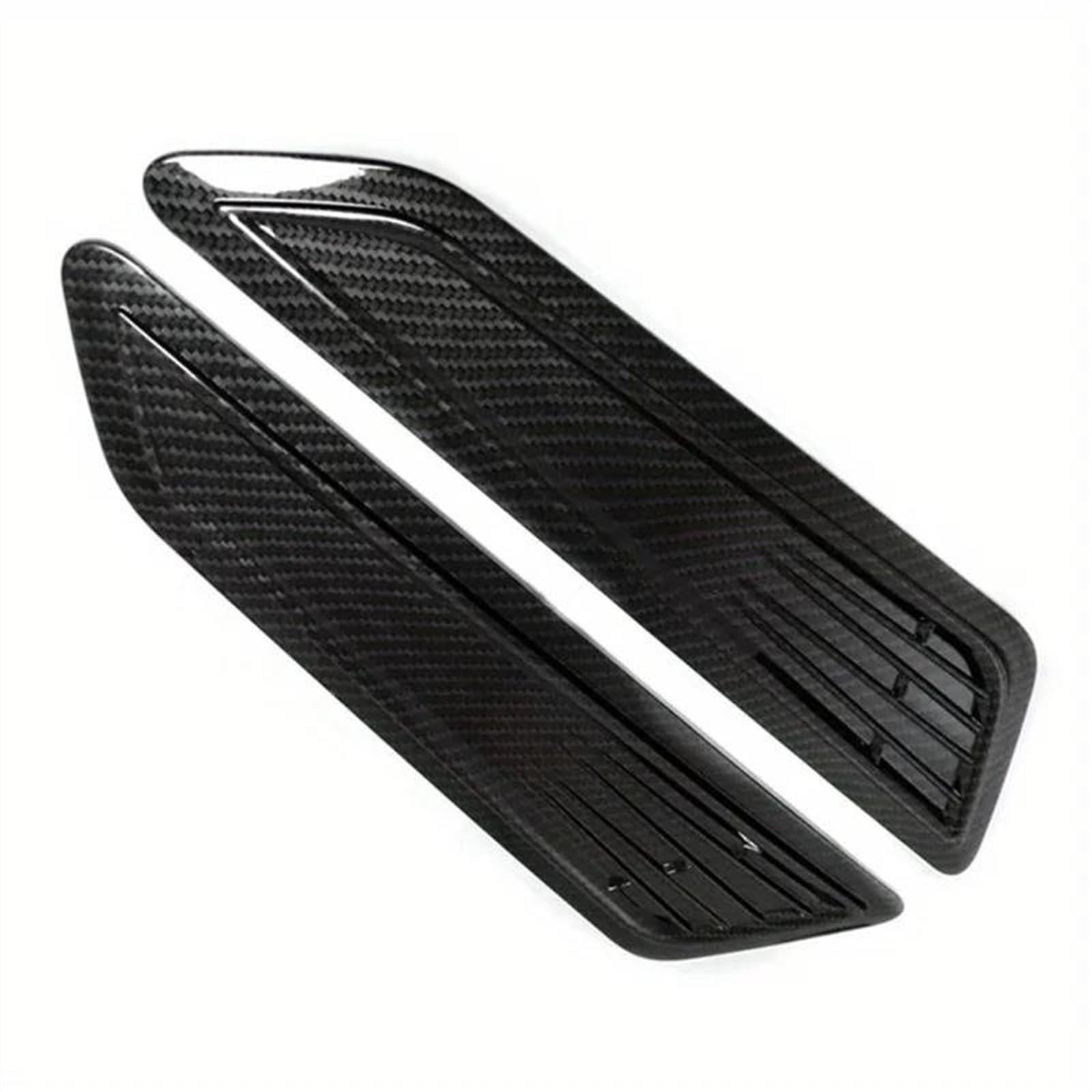 CLWYWUL Lufthutze für Auto Kompatibel Mit Chevy Für Camaro 2016 2017 2018, Auto-Motorhauben-Entlüftungsaufkleber, Motorhaube, Lufteinlass, Dekorative Panel-Abdeckung(Carbon Fiber) von CLWYWUL