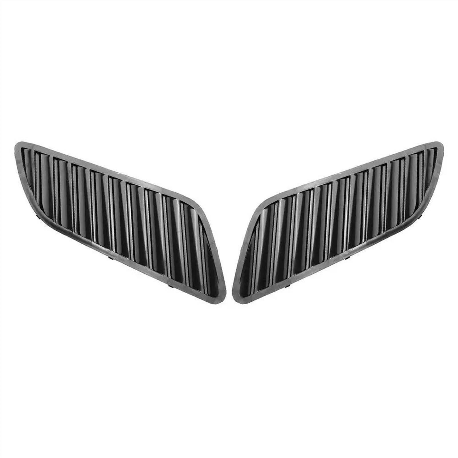 CLWYWUL Lufthutze für Auto Kompatibel Mit F30 F10 E90 E91 E92 E93 2011 2012 2013. Auto-Frontgrill-Haubenabdeckung, Motorhaubengrill, Luftauslass-Entlüftungsabdeckung(Glossy Black) von CLWYWUL