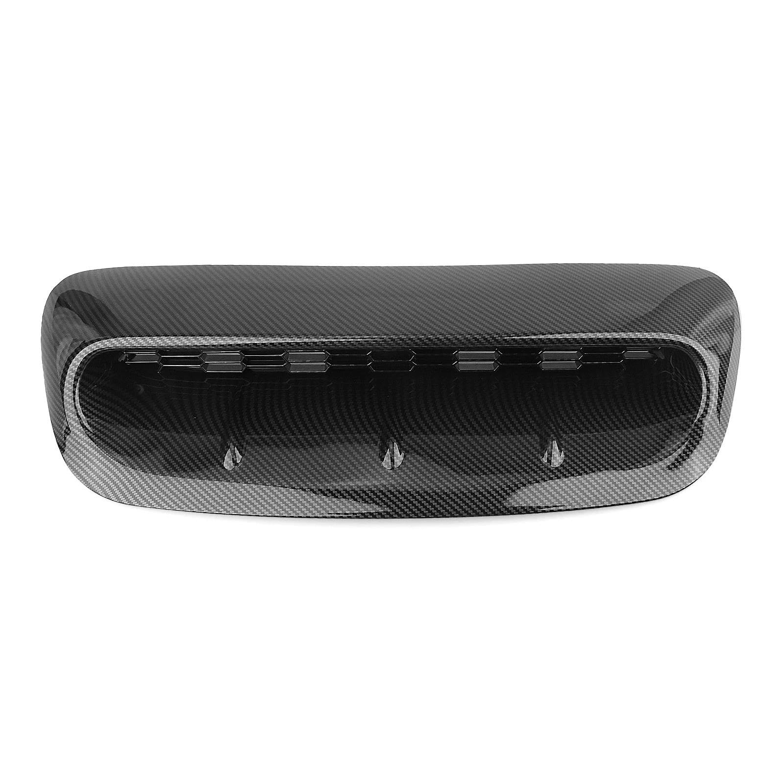 CLWYWUL Lufthutze für Auto Kompatibel Mit Mini Für Cooper S R56 R55 R57 R58 R59 2007 2008 2009 2010 2011 2012 2013 2014 Auto Front Air Hood Vent Scoop Trim Auto Motor Motorhaube von CLWYWUL