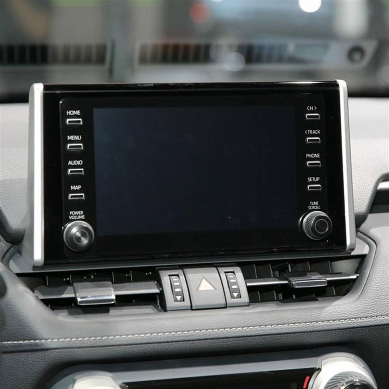 CLWYWUL Navigation AR Schutzfolie 20,3 cm (8 Zoll) Kompatibel Mit Toyota Für RAV4 5th 2019 2020 Central Control Display Auto-Navigationsschutz Gehärtetes Glas Displayschutzfolie(8 inch) von CLWYWUL