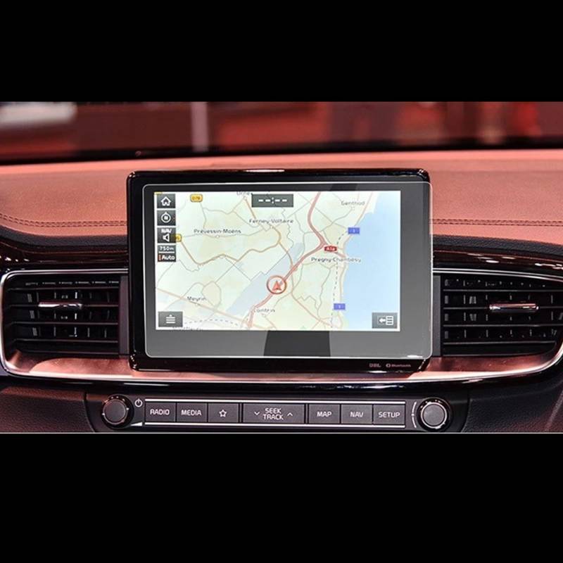 CLWYWUL Navigation AR Schutzfolie 8 Zoll Kompatibel Mit K&ia Für Ceed CD GT Für Telluride 2019 2020 Auto-Navigations-Displayschutzfolie Auto-Innenraum Aus Gehärtetem Glas von CLWYWUL