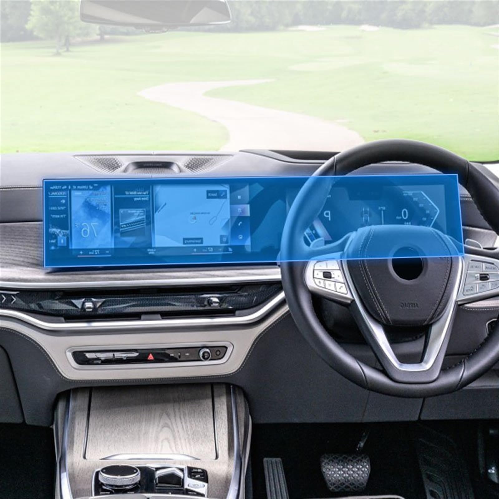 CLWYWUL Navigation AR Schutzfolie Auto GPS Navigation Schutzfolie LCD Bildschirm TPU Folie Displayschutzfolie Kompatibel Mit Series 5 G60 G61 I5 2023–2024 von CLWYWUL