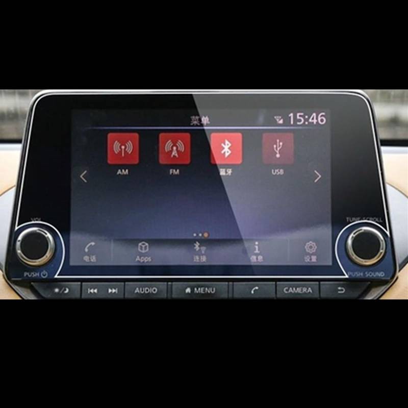 CLWYWUL Navigation AR Schutzfolie Kompatibel Mit Nissan Für Altima Für Juke 2 Für Sentra 14 Für Rogue S SL SV 2019 2020 2021 Auto Radio GPS Navigation Film Screen Protector von CLWYWUL