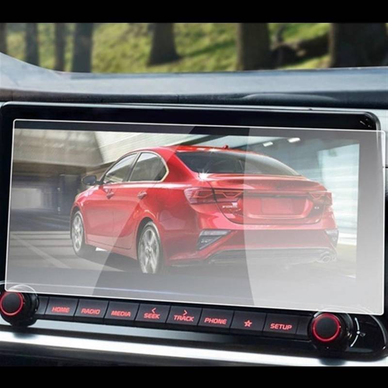 CLWYWUL Navigation AR Schutzfolie Kompatibel mit K&ia Für Forte 2021, 2 Stück, 10,25 Zoll, Auto-Navigation, Touch-Display, Displayschutzfolie, Auto-Innenraum, PET-Folie von CLWYWUL