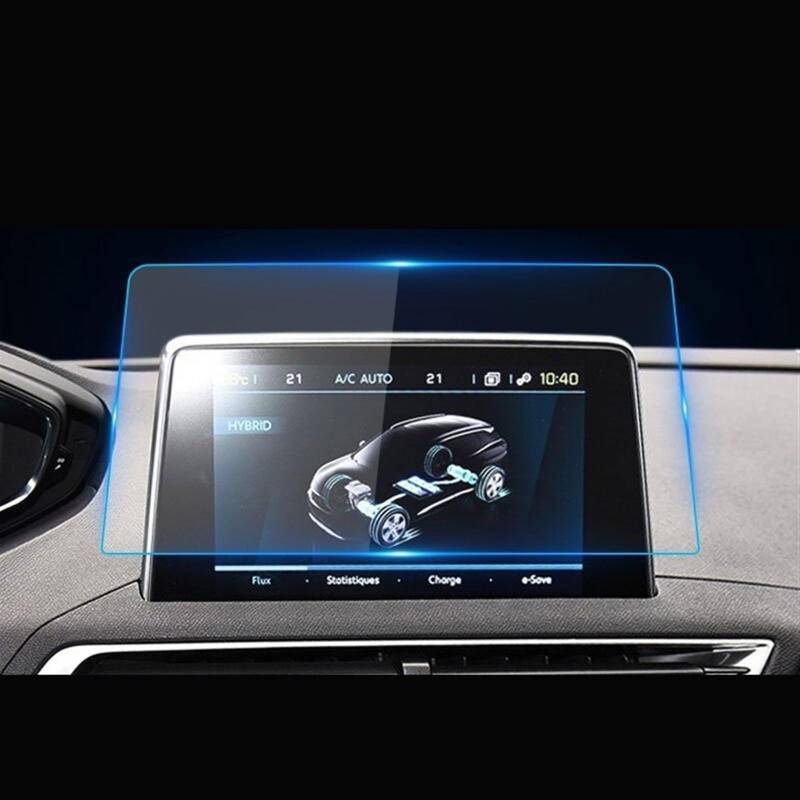 CLWYWUL Navigation AR Schutzfolie Kompatibel mit Peugeot 3008 5008 3008GT 4008 2017 2018 2019, Schutzfolie, Auto-GPS-Navigation, gehärteter Displayschutz, Anti-Fingerabdruck(color1) von CLWYWUL