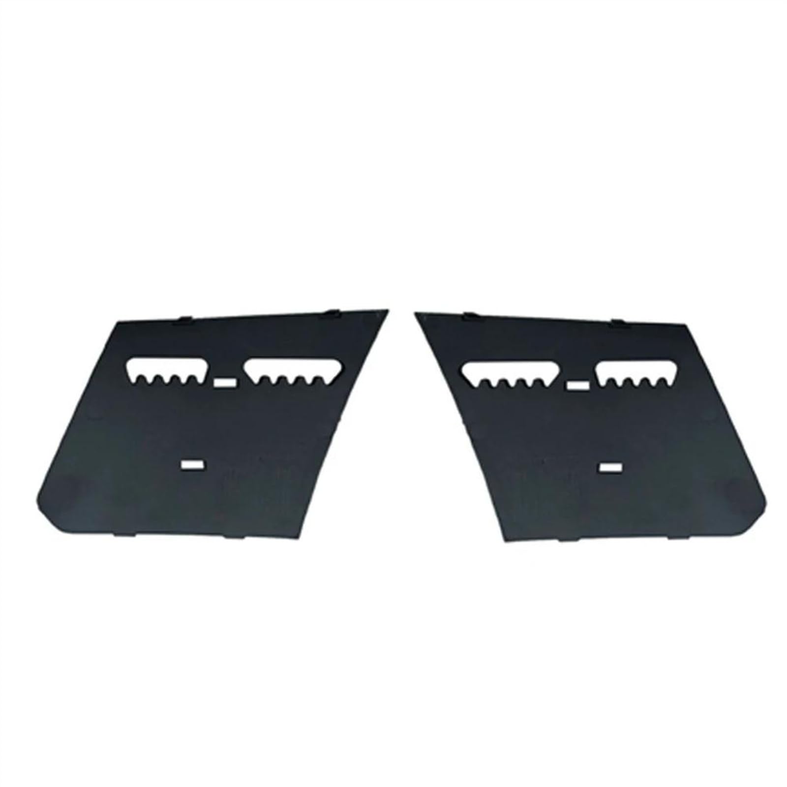 CLWYWUL Nebelscheinwerfer Grill Kompatibel Mit A7 2011–2015 Auto Nebelscheinwerfer Kühlergrill Abdeckung Trim Links Rechts Nebel Lampe Rahmen Ersatz Racing Grills Boden Platte(Pair,Bottom Plate) von CLWYWUL