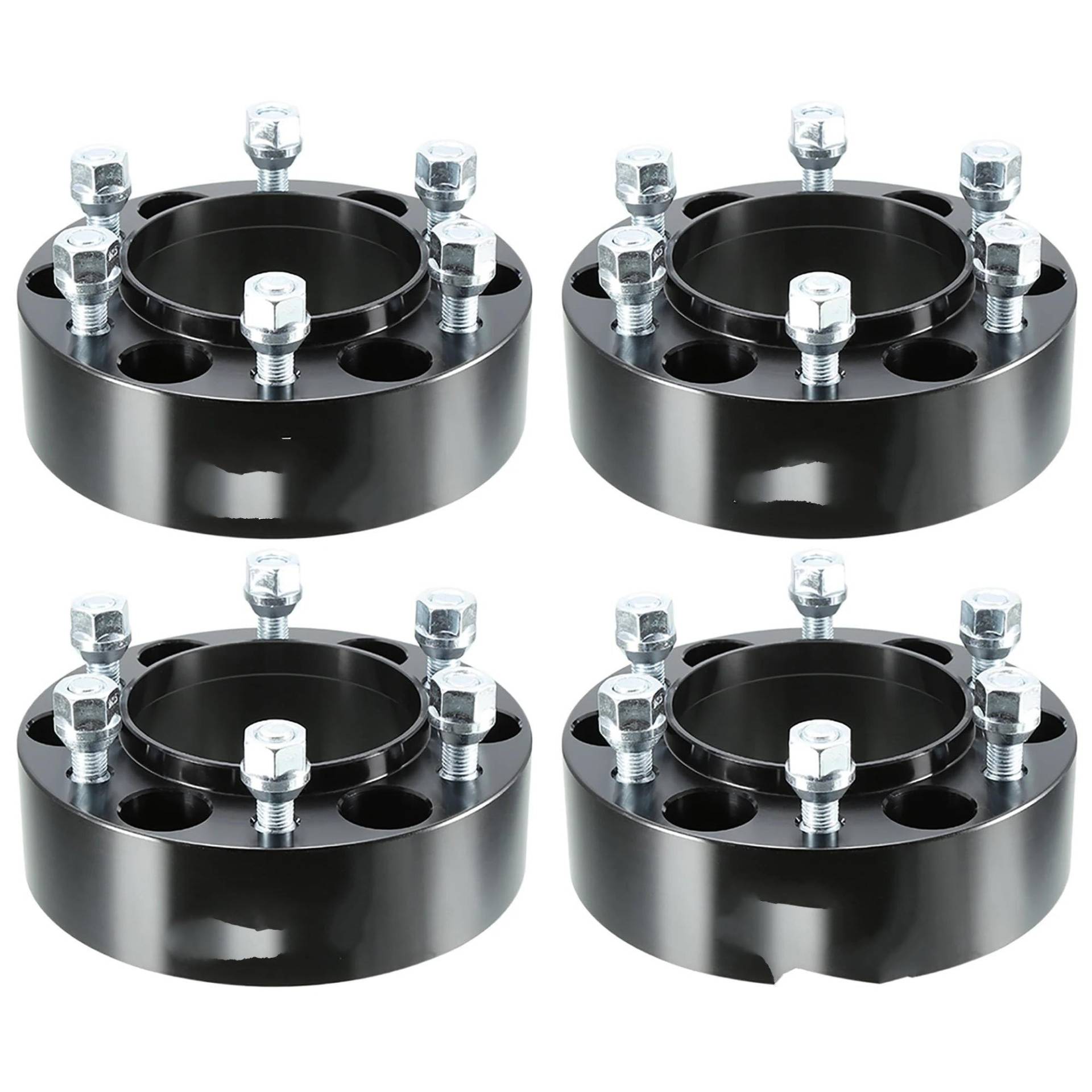 CLWYWUL Spurverbreiterung Kompatibel Mit Toyota Für Tacoma 2001-2019. 4 Stück 6 Lug 38 Spurverbreiterung Adapter 6x5,5 Zoll Nabenzentrierte Spurverbreiterung Adapter Mit 106 Mm Nabe. von CLWYWUL