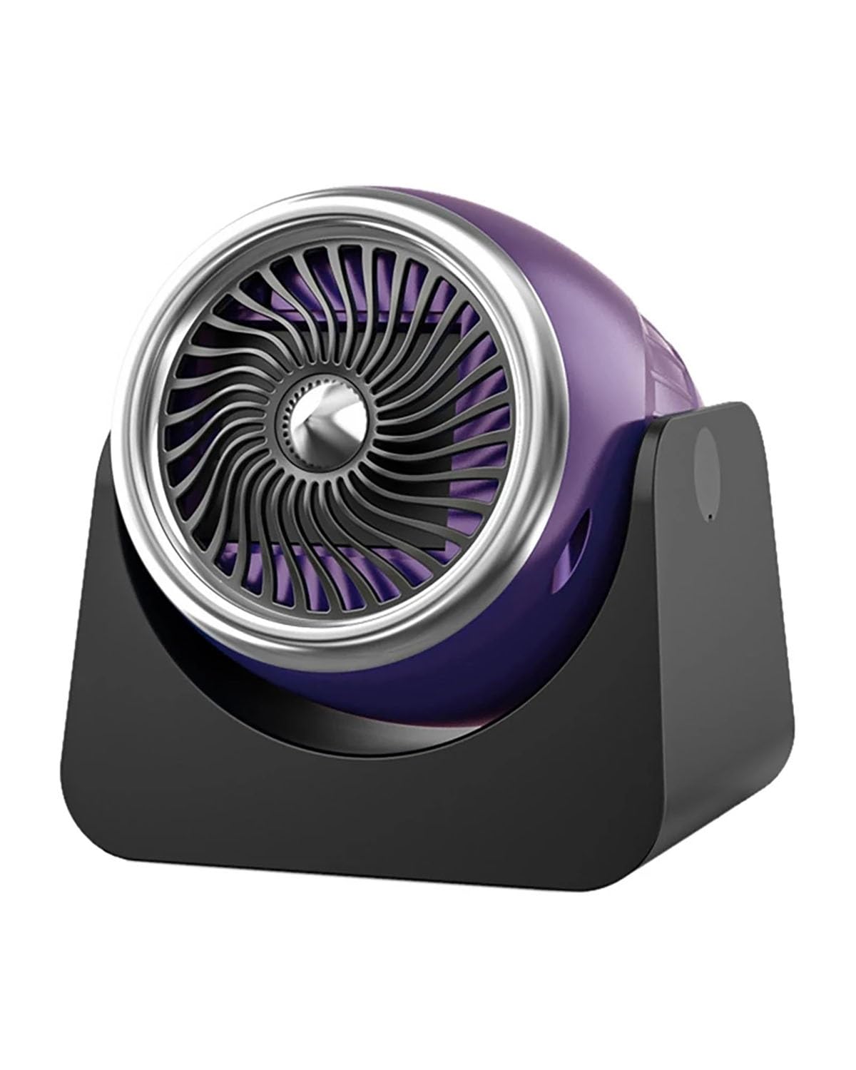 ventilatoren für Auto 1pc Tragbare Fahrzeug Lüfter Auto Heizung 2 In1 Auto Windschutzscheibe Defroster Demister Auto Ventilator(Purple) von CMLGWL