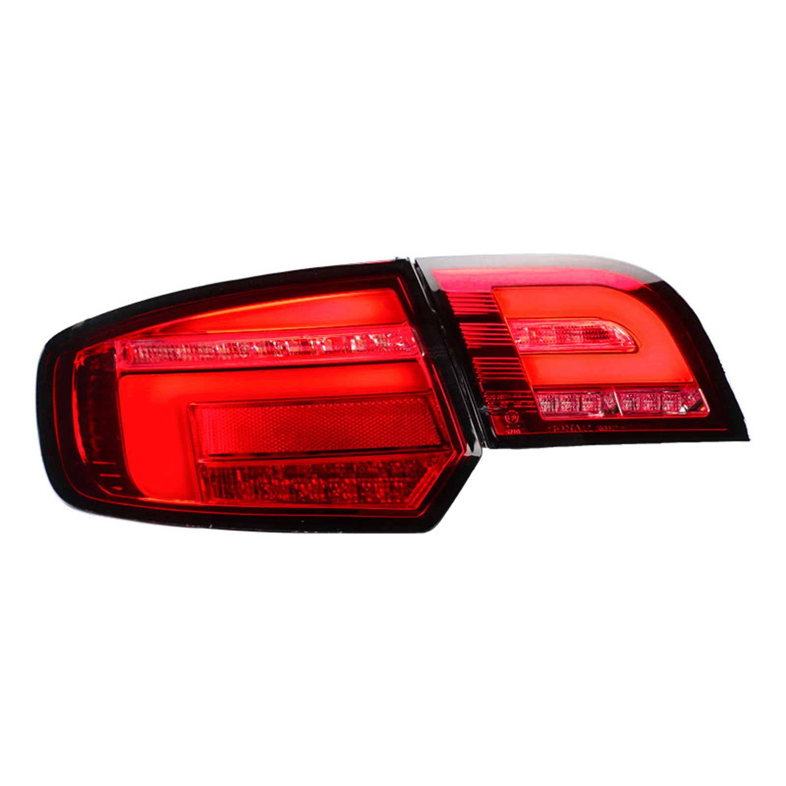 Autorücklichter Für Audi A3 2003-2007, Auto Zubehör Hinten Rücklicht Brems Warnung Lampe Auto Teil Rücklicht Montage,left von CMQISHAN