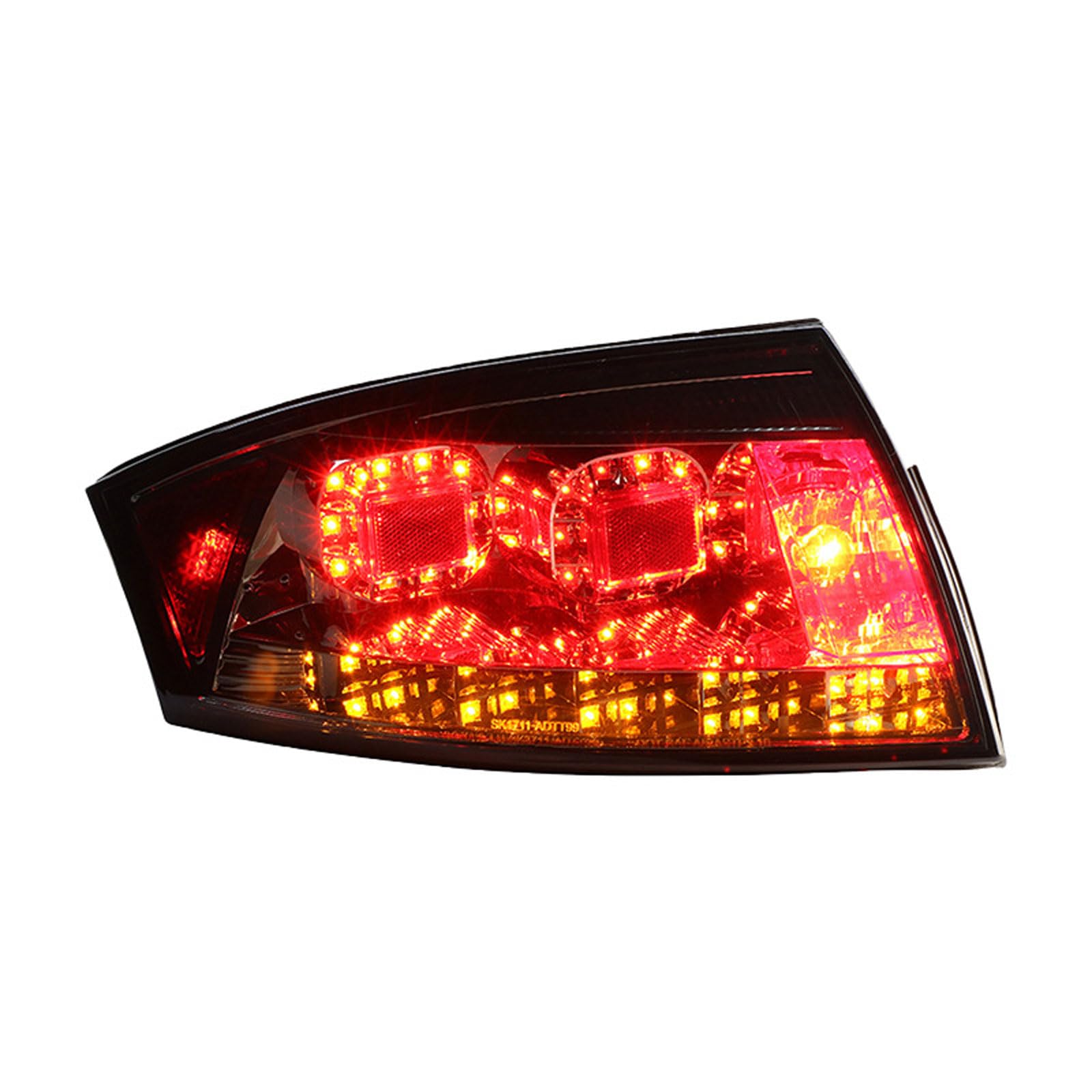 Autorücklichter Für Audi TT 1999-2006, Auto Zubehör Hinten Rücklicht Brems Warnung Lampe Auto Teil Rücklicht Montage,left von CMQISHAN