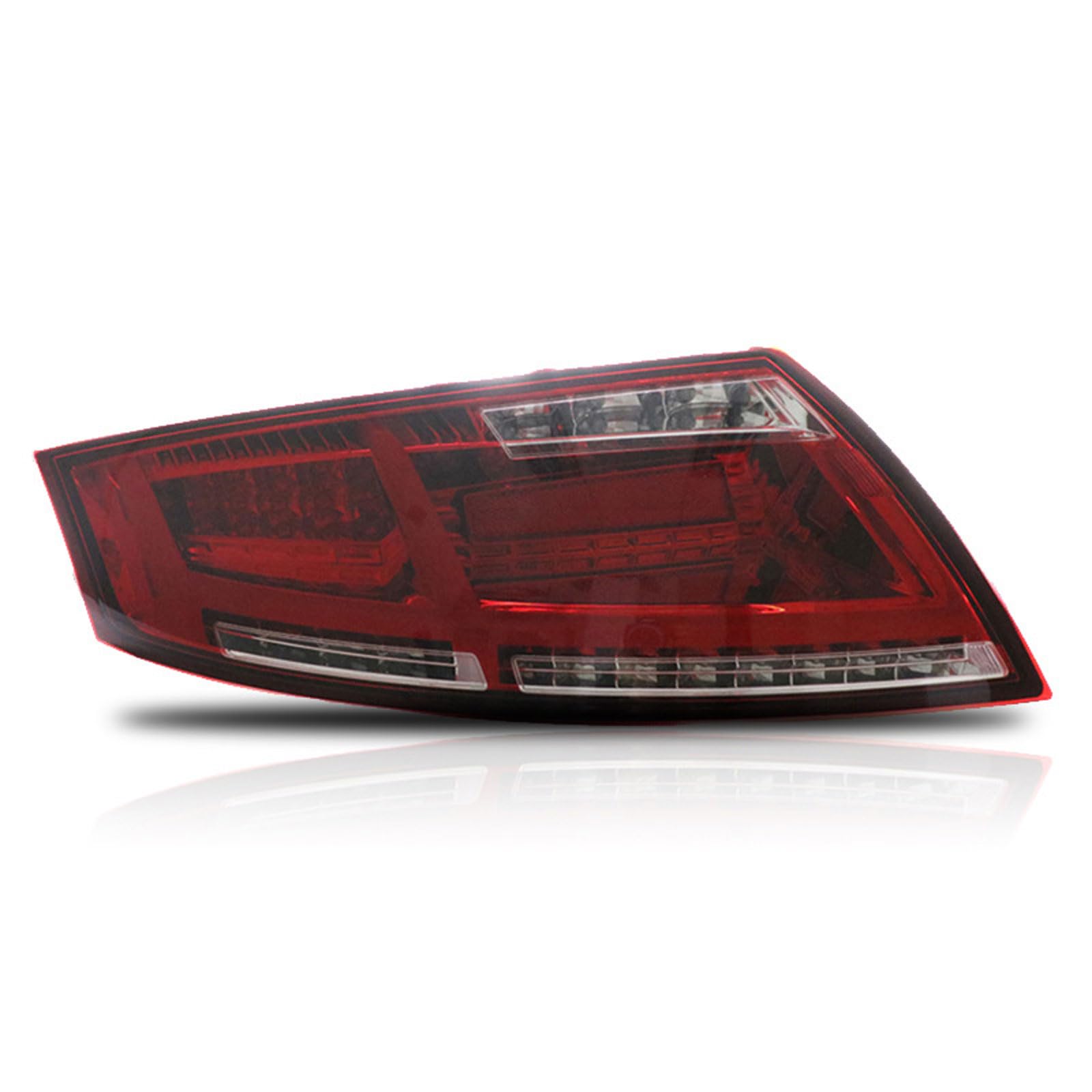 Autorücklichter Für Audi TT 2006-2014, Auto Zubehör Hinten Rücklicht Brems Warnung Lampe Auto Teil Rücklicht Montage,left von CMQISHAN