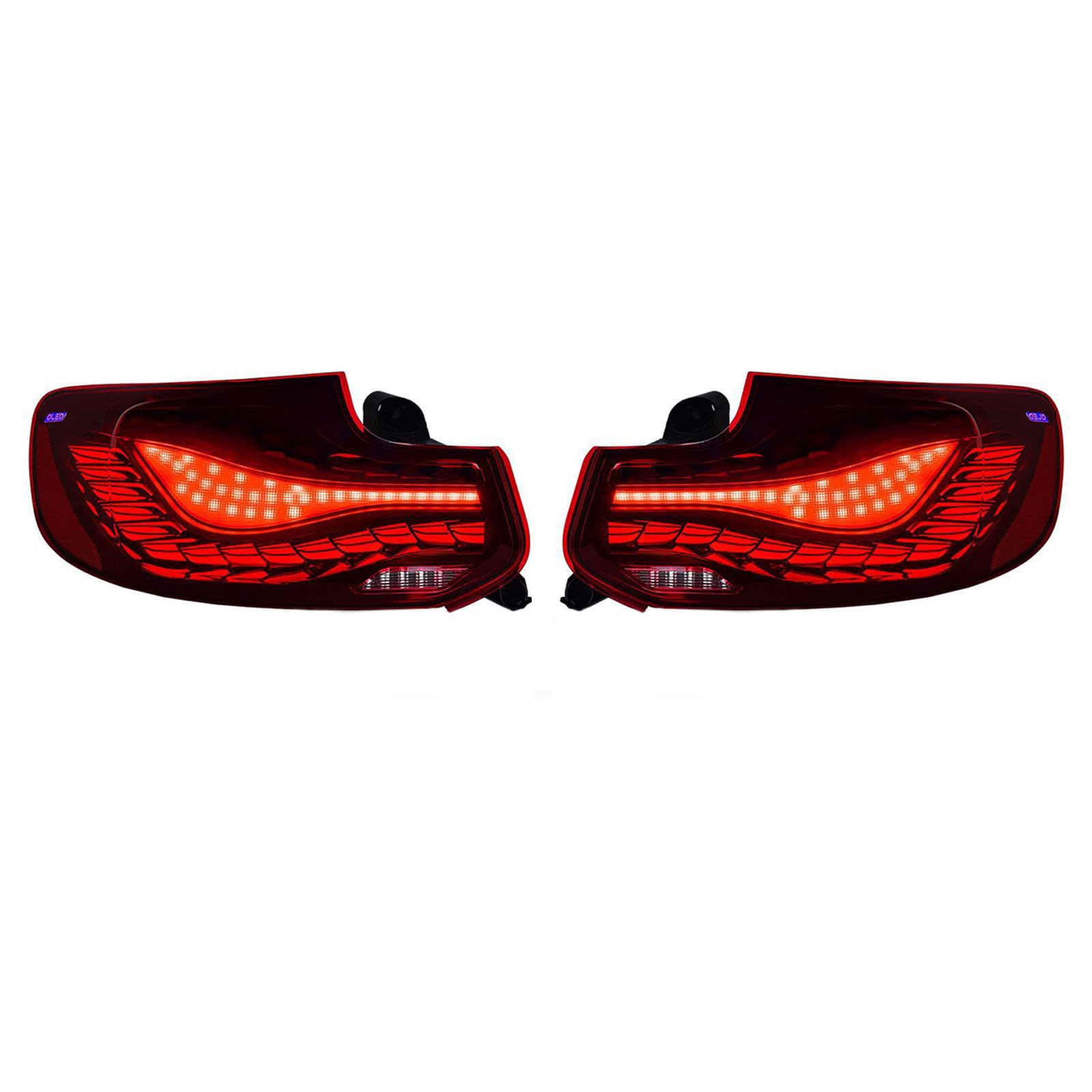 Autorücklichter Für BMW 2 Series 2014-2020, Auto Zubehör Hinten Rücklicht Brems Warnung Lampe Auto Teil Rücklicht Montage,suite von CMQISHAN