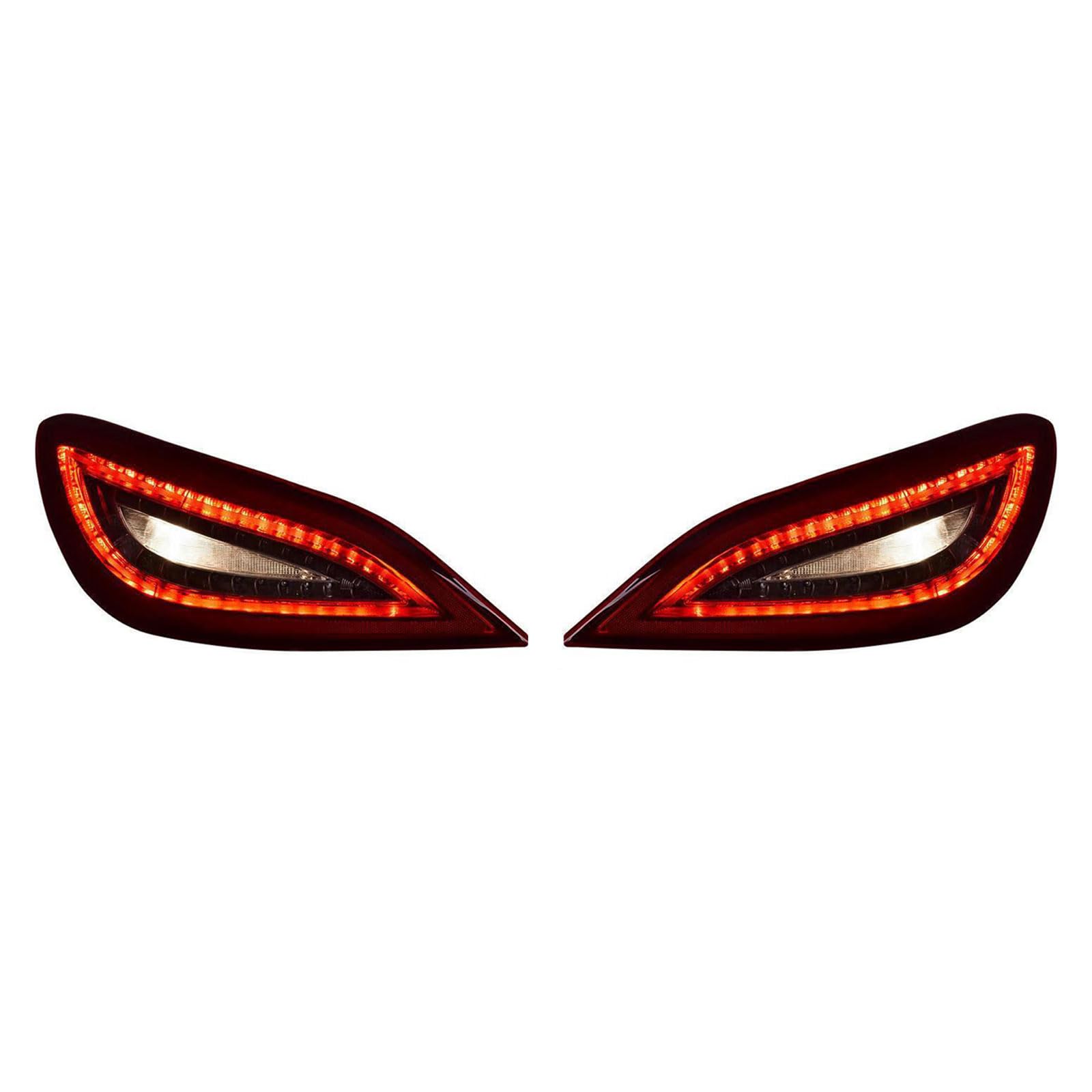 Autorücklichter Für Mercedes-Benz CLS W218, Auto Zubehör Hinten Rücklicht Brems Warnung Lampe Auto Teil Rücklicht Montage,suite von CMQISHAN