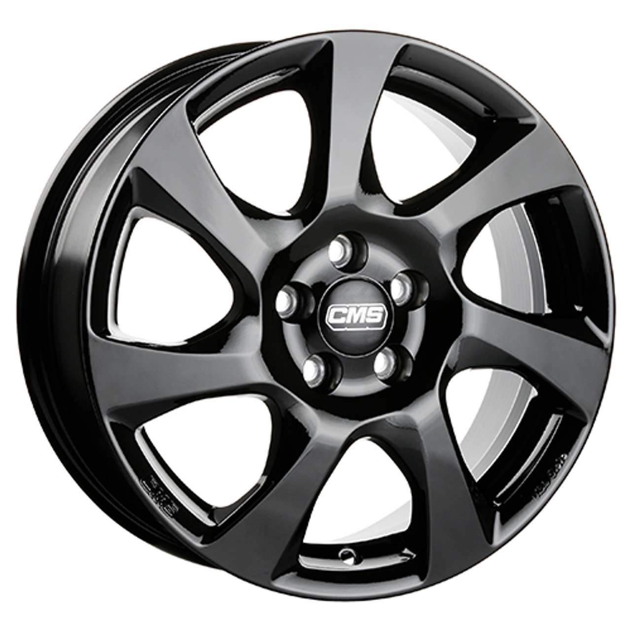 CMS C24-CBG complete black gloss 6.0Jx15 4x100 ET40 von CMS